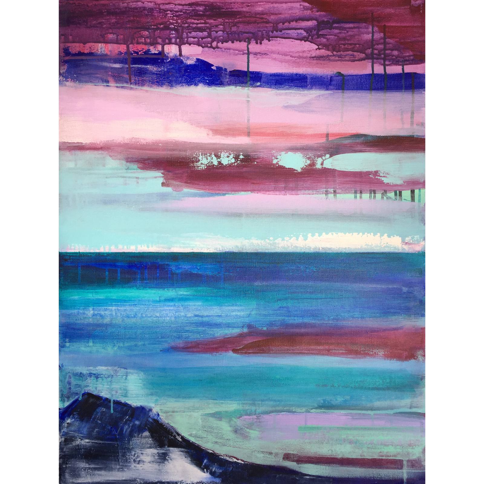 'Open Water' - 60 x 80 cm