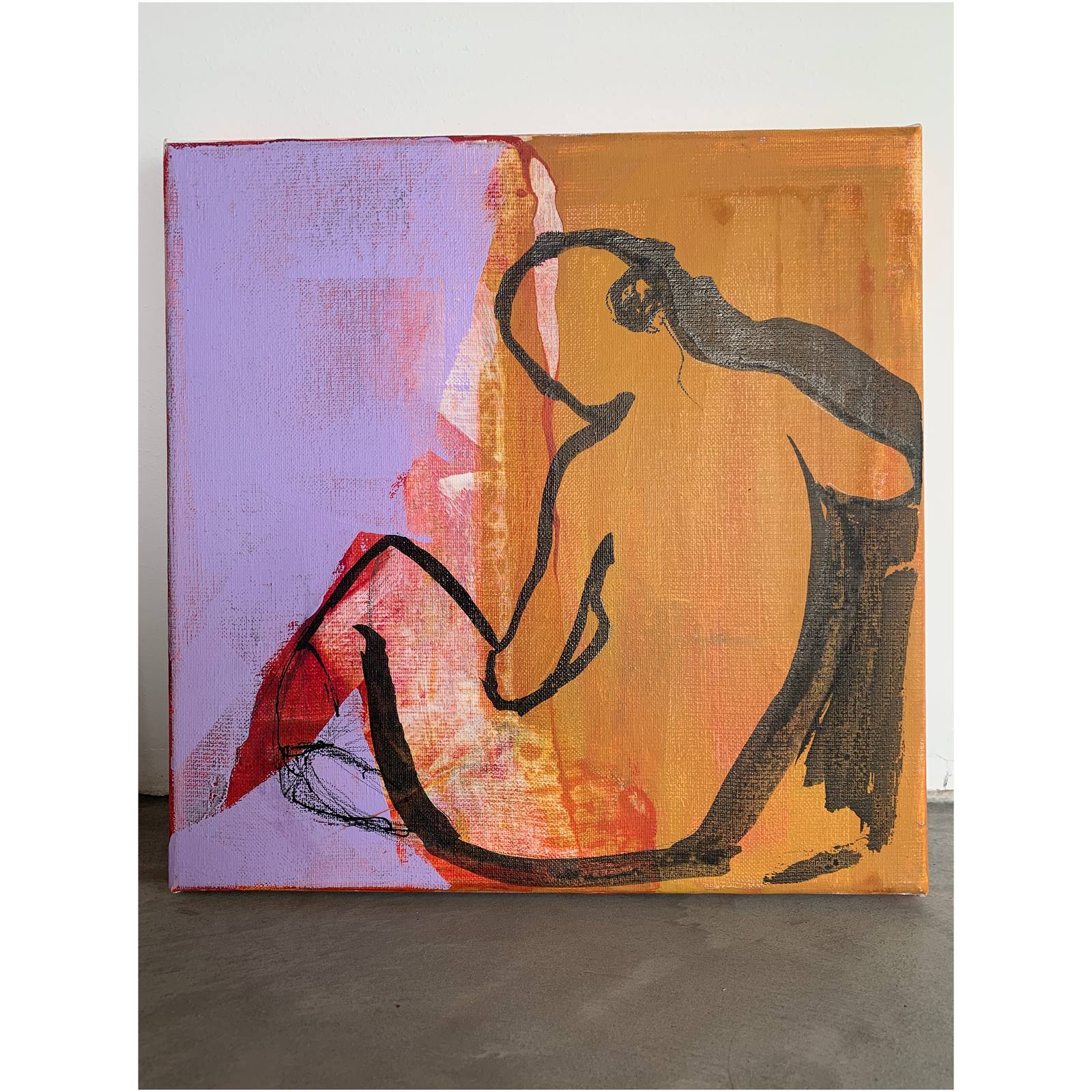 'Rock, Paper, Scissors 1' - 40 x 40 cm