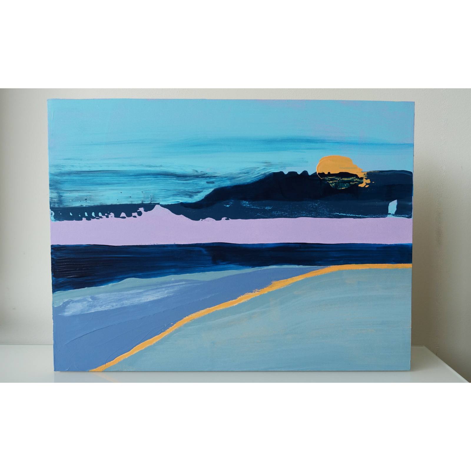 'Landscape orange Light 2' - 40 x 30 cm