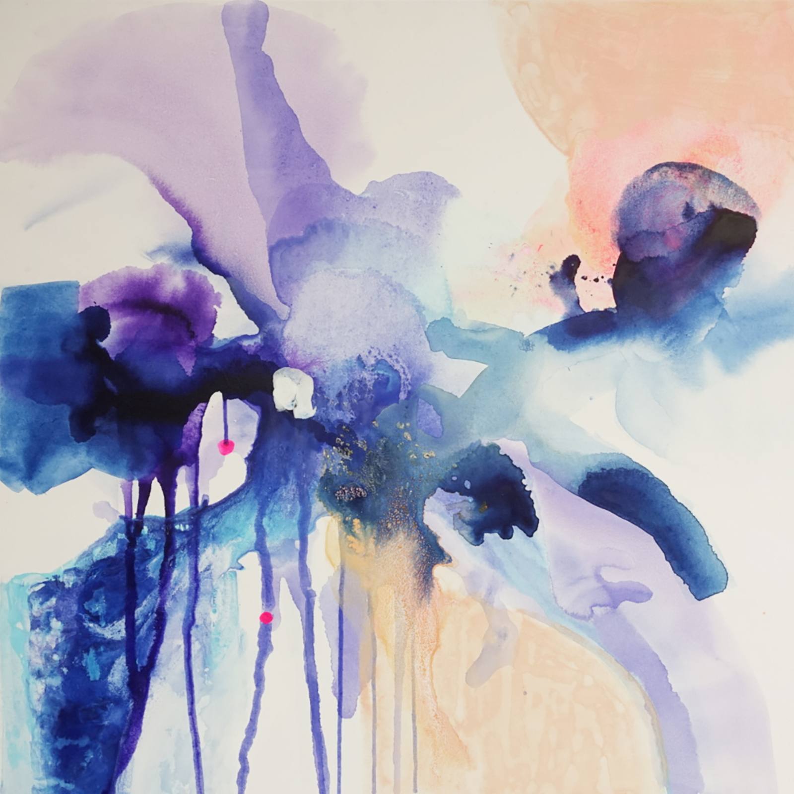 'Birds Paradise' - 100 x 100 x 4 cm