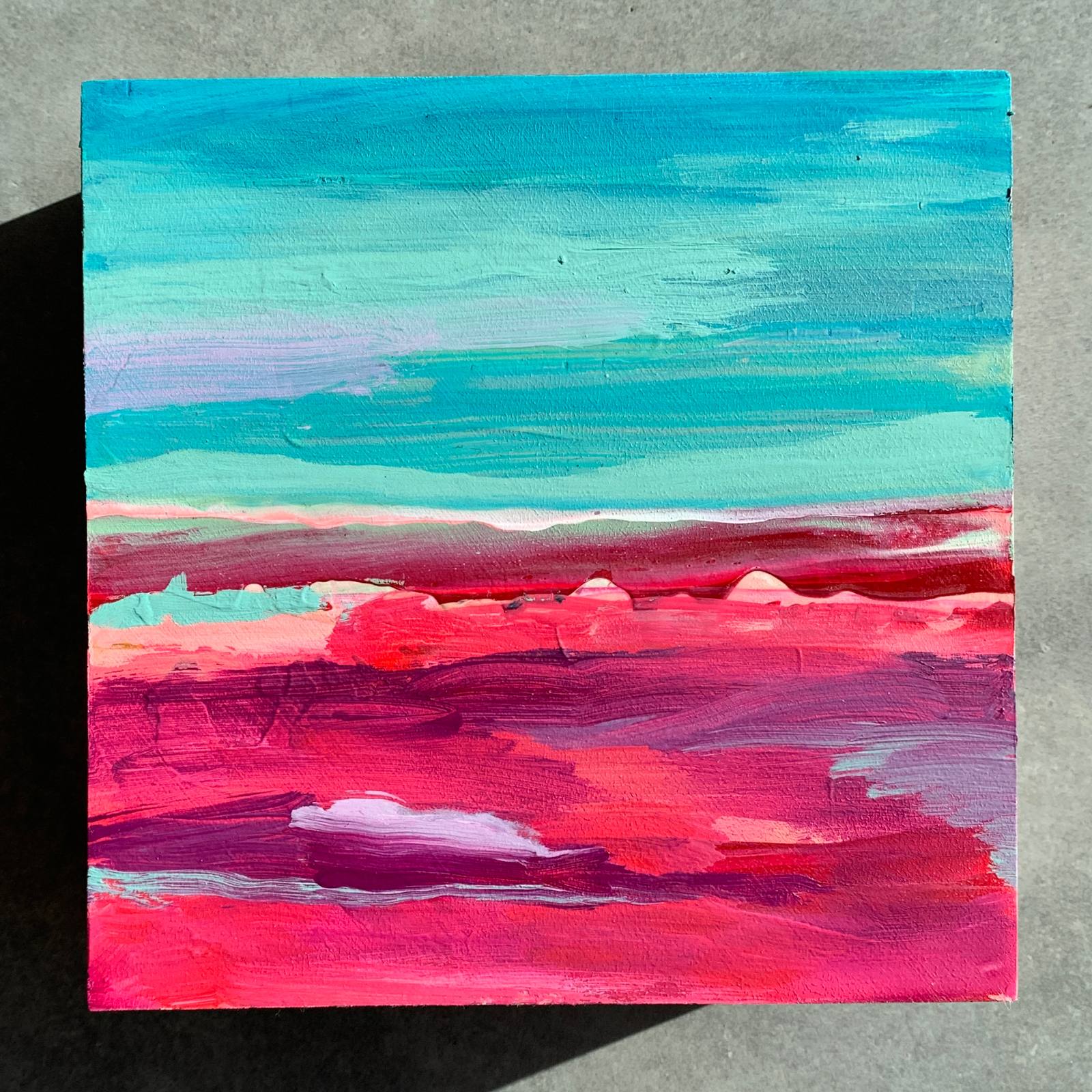 Block 'Flower Field' 15 x 15 cm