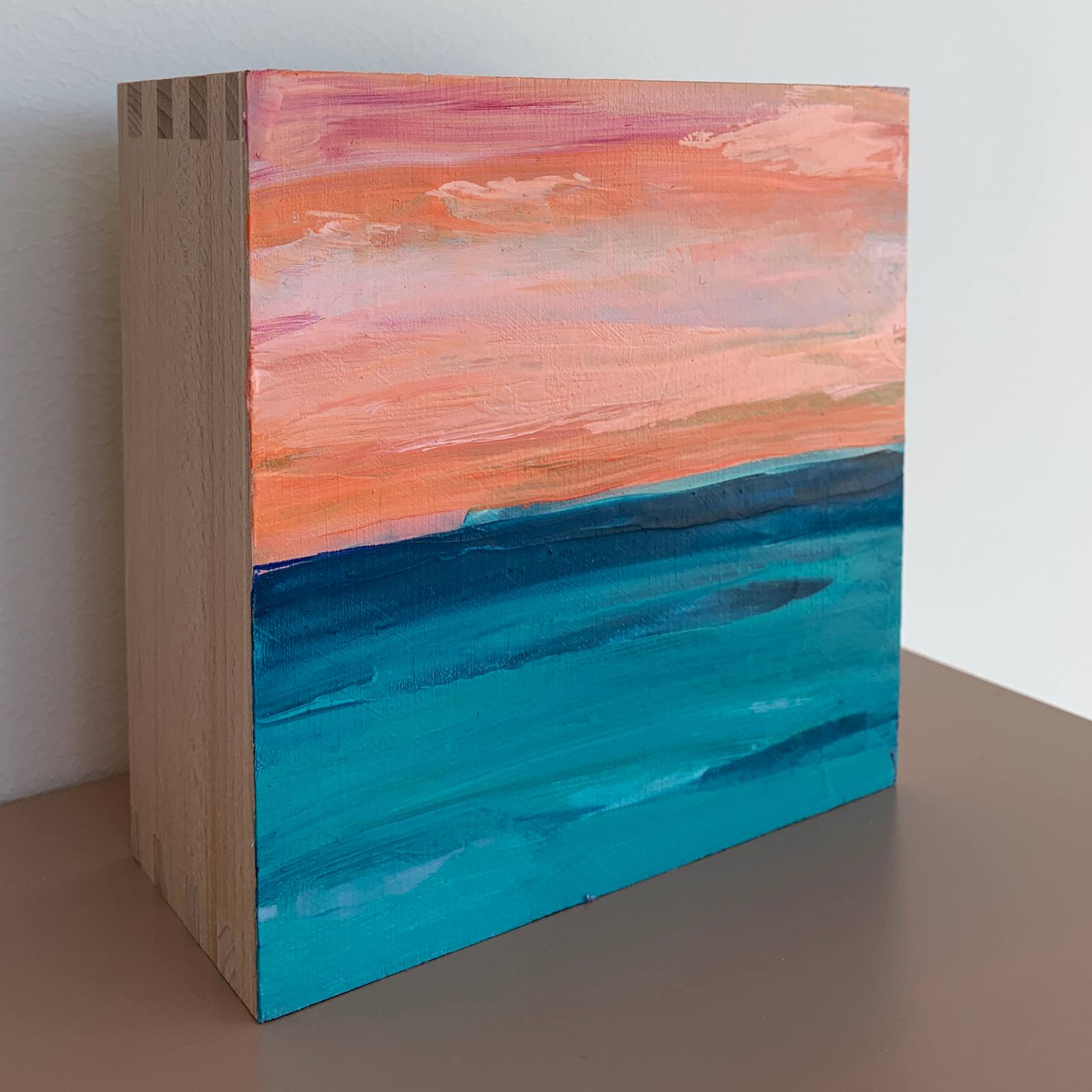 Block 'Sea' - 15 x 15 cm