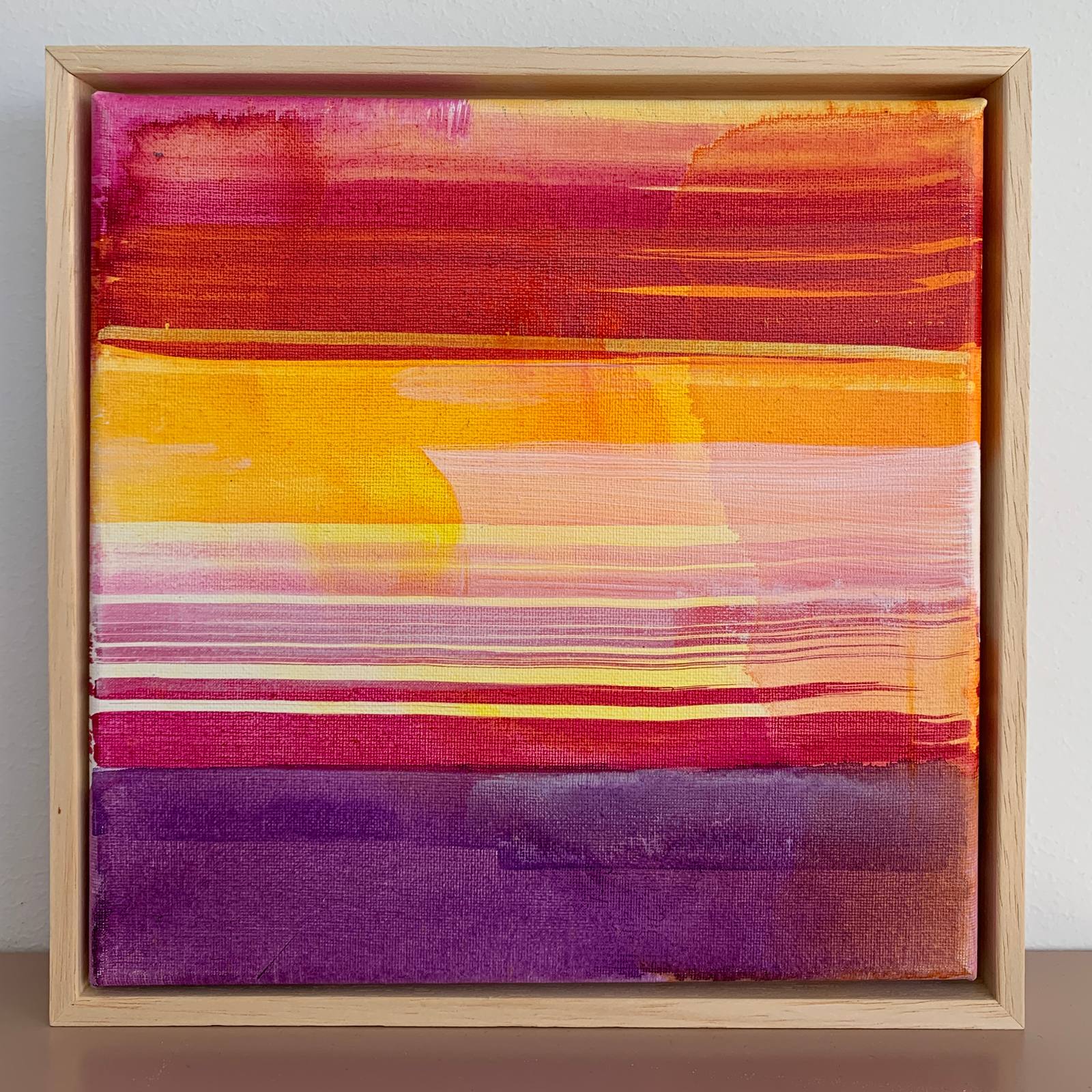 'Vibrant Air' - 20 x 20cm